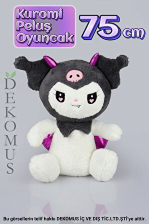 DEKOMUS İLE YENİ SEZON KUROMI 75 CM BÜYÜK BOY PELUŞ OYUNCAK