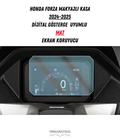 Honda Forza Makyajlı Kasa 2024-2025 Dijital Gösterge Uyumlu Mat Ekran Koruyucu