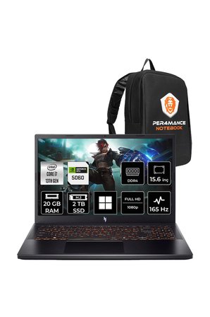 Nitro V15 i7 13620H 20GB 2TB SSD RTX5060/8GB 15.6" FHD 165Hz W11P Gaming Laptop