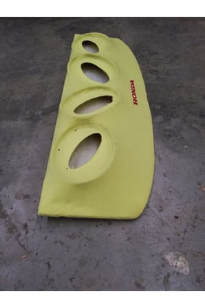 honda 1997-2000 civic modeller için 4 oval pandizot