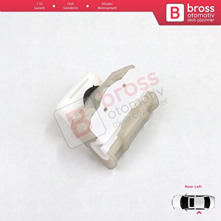 Mercedes S320 W220 1998-2005 İçin Ön Sol Kapı Cam Kriko Klipsi