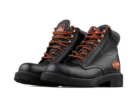 Harley Davidson STEEL TOE MID BLK Kadın Günlük Bot STEEL-TOE-MID-BLK Renkli