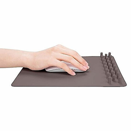 Çok Amaçlı Mouse Pad, Telefon Tutucu Standlı Kablo ve Kartvizit Düzenleyici