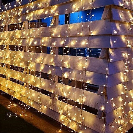 2x2 Metre 320 Led 8 Fonksiyonlu Dekoratif Led Günışığı Perde Aydınlatma