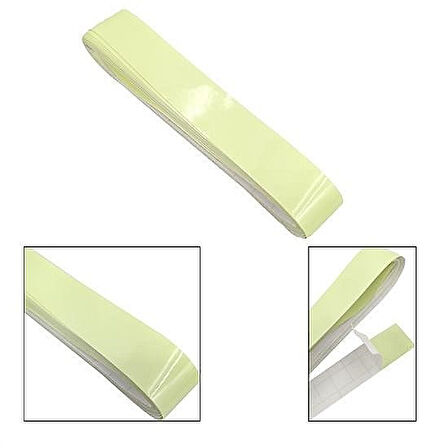 Karanlıkta Işık Veren Fosforlu Yeşil Şerit Bant – 4 Metre, Yansıtıcı ve Yapışkanlı