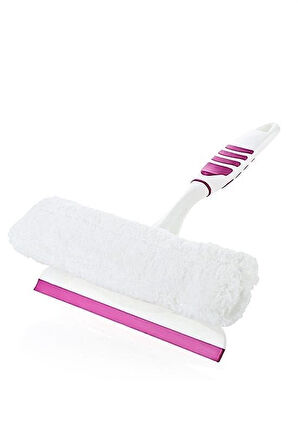 Mikrofiber Peluşlu Camsil Cam Silme Aleti Pratik ve Kolay Kullanım