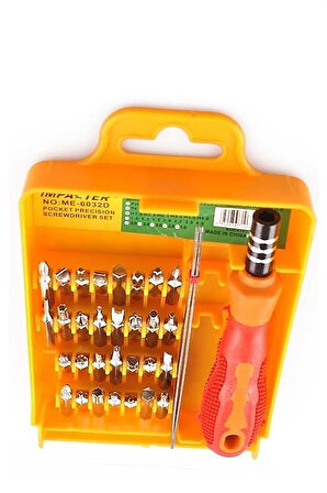 32 Parça Mini Tornavida Seti Cep Telefonu PC Tablet Tamir Takım