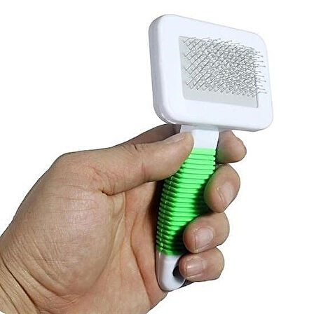 Küçük Boy Kedi Köpek Tüy Bakım Seti (Telli Tarama Fırçası ve Tarağı)