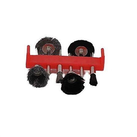 12 Parça Kalıpçı Taşlama ve Gravür Uçları Seti Tel Fırçalı