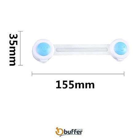 Bebek ve Çocuklar İçin Dolap Çekmece Emniyet Güvenlik Kilidi