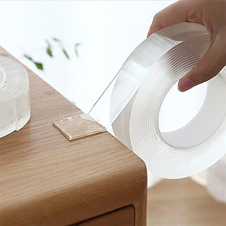 Güçlü Yapışkanlı Çift Taraflı Nano Bant Silikon Jel Yapıştırıcı