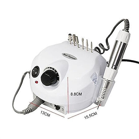 65 Watt Profesyonel Ev Tipi Manikür Pedikür Seti (Elektrikli Tırnak Törpüsü)