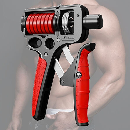 Ayarlanabilir El Yayı 5-60 Kg, El Bilek ve Ön Kol Güçlendirici Kavrama Egzersiz Aleti