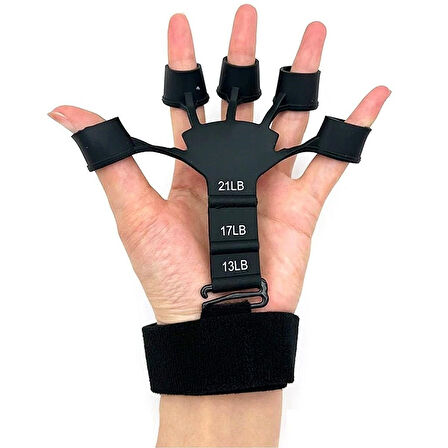 Esneyebilen Bilek ve Kol Geliştirici Kavrama Güçlendirici El Parmak Spor Aparatı