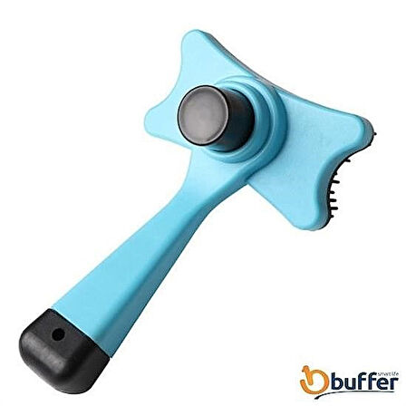 Otomatik Tuşlu Kendini Temizleyen Kedi Köpek Tarağı, Tüy Toplama Fırçası