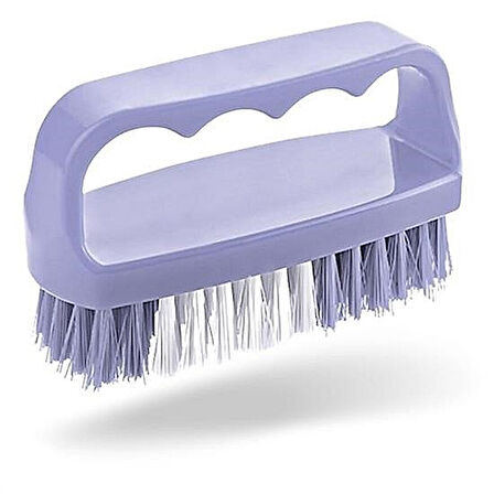 Tutamaçlı Plastik Tırnak ve Yaka Temizlik Fırçası Çok Amaçlı Pratik