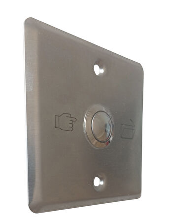 Sarkey SR 722 NO/NC Paslanmaz Metal Kapı Butonu