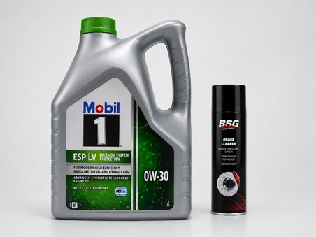 MOBİL 1 ESP LV 0W-30 MOTOR YAĞI 5 Litre + Balata Spreyi 500 ml