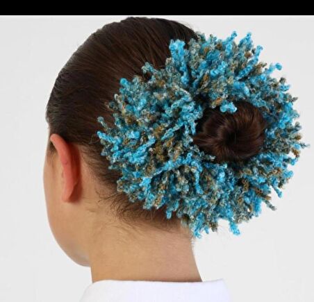 Tesettür Için Slim Topuz Tokası Ince Eşarp Topuzu 6 Lı Set Çok Renkli