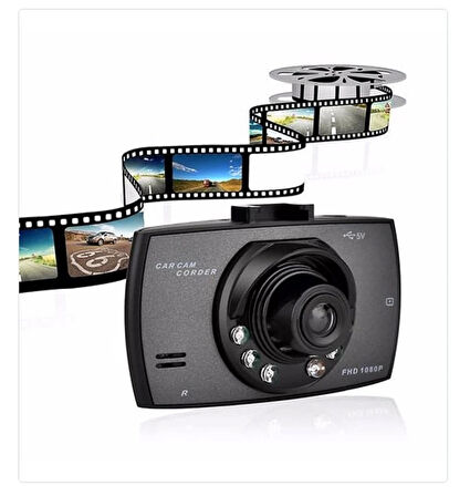 32GB Destekli Araç Içi Kamerası 1080P Full HD 2.7' Ekranlı Tekli Araç Kamerası-pm-5370