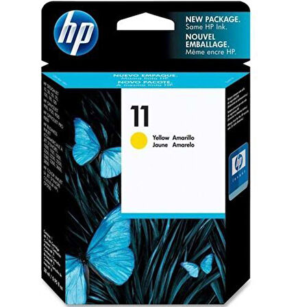 HP C4838AE (11) Sarı Yellow Orjinal Kartuş Inkjet 1000