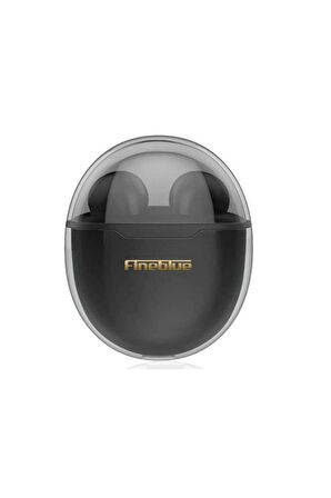 Fineblue Tws F-22PRO 5.1 Bluetooth Kulaklık Oyun Müzik Kablosuz Dokunmatik Bluetooth Kulaklık Siyah