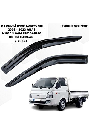 Hyundai H100 Kamyonet Mügen Cam Rüzgarlığı Yeni Kasa 2006 - 2023 Arası Ön Iki Cam 2 Li -