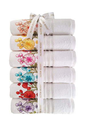 Özdilek Açelya Nakışlı Çeyizlik Havlu- 6 Adet