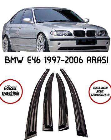 Balp Bmw E46 1997-2006 Arası Cam Rüzgarlık 4lü Takım