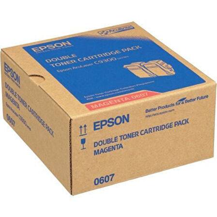 Epson C13S050607 Kırmızı Magenta Orjinal Toner  C9300 KUTUSUZ TEK ADET