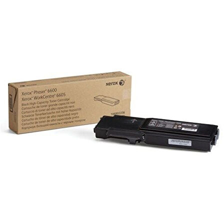 Xerox 106R02236 Siyah Black Orjinal Toner Yüksek Kapasite - Phaser 6600 / 6605