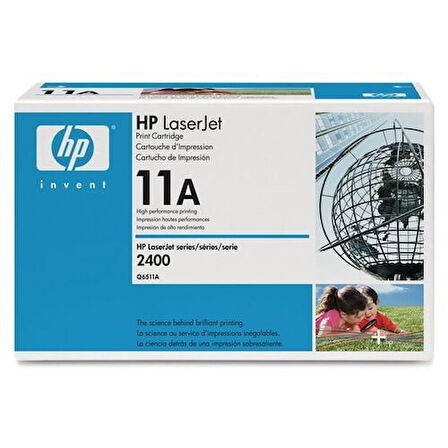 HP Q6511A (11A) Siyah Black Orjinal Toner LaserJet 2410 KUTUSUZ