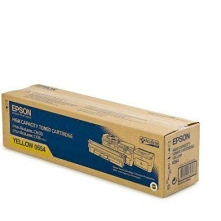 Epson C13S050554 Sarı Yellow Orjinal Toner Yüksek Kapasite CX16 / C1600 (T4383)