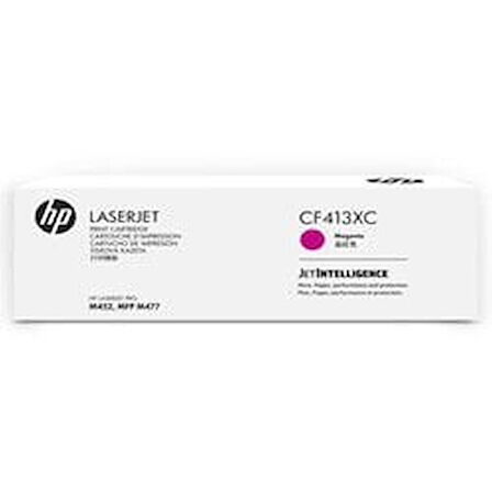 HP CF413XC (410X) Kırmızı Magenta Orjinal Toner Yüksek Kapasite M452dn / M477dw