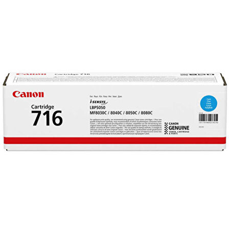 Canon CRG-716/1979B002 Mavi Orijinal Toner