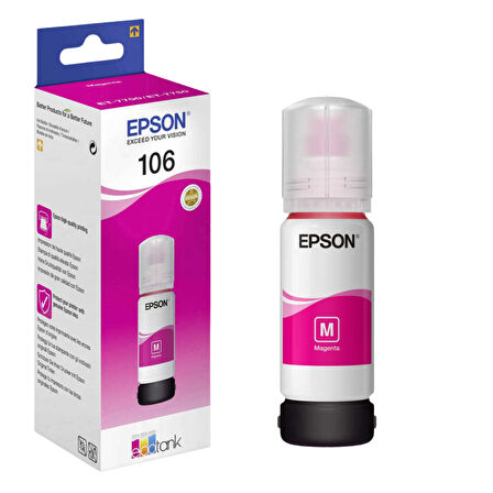 Epson 106-C13T00R340 Kırmızı Orijinal Mürekkep Kartuş