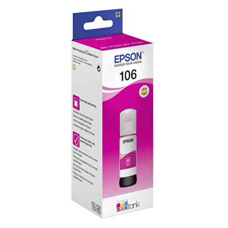 Epson 106-C13T00R340 Kırmızı Orijinal Mürekkep Kartuş