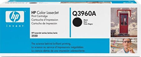 HP Q3960A (122A) Siyah Black Orjinal Toner LaserJet 2550