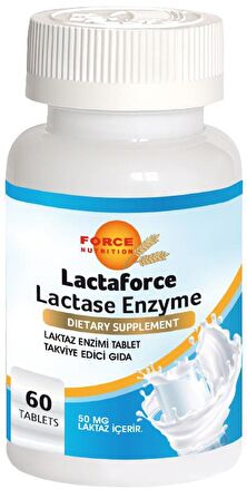 Laktaz Enzimi Lactaforce 60 Tablet Lactase Enzyme