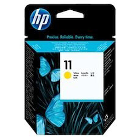 HP C4813A (11) Sarı Yellow  Orjinal Kafa Kartuşu