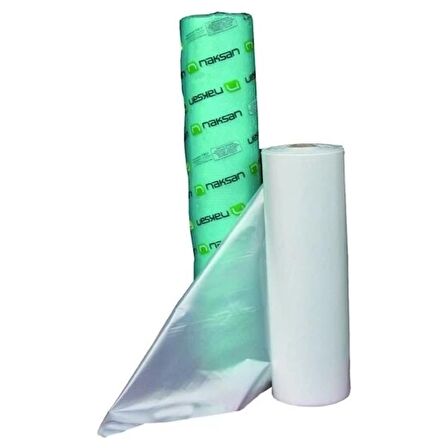 NAKSAN Naylon Branda 14mt X 30mt Şeffaf Sera Naylonu Brandası 180 Mc