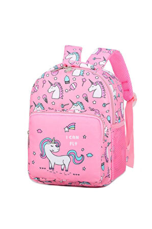 Unicorn Minik Su Geçirmez Sırt Çantası 27*20*10cm Mini Anaokulu Sırt Çantası Anaokulu Çanta