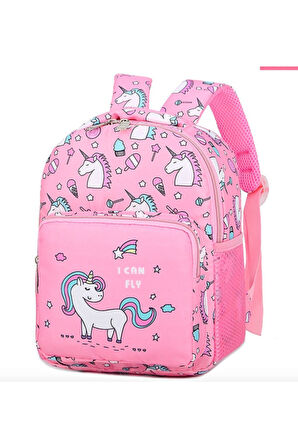 Unicorn Minik Su Geçirmez Sırt Çantası 27*20*10cm Mini Anaokulu Sırt Çantası Anaokulu Çanta