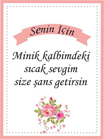Hediye Not Kartı 50 Adet
