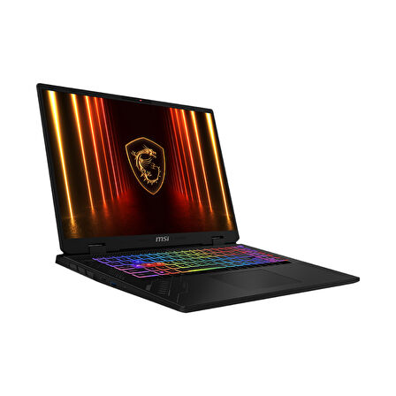 MSI CROSSHAIR 17HX AI Ultra 7-255HX 40-GBDDR5 4 TBSSD RTX5070 (8GB-115W-GDDR7) 17" 2K QHD+ 240Hz Windows 10 Home + HMF Sırt Çantası D2XWGKG-018XTRHMF60
