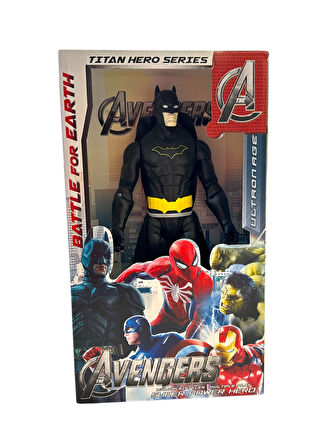 AVENGERS Figür Batman Örümcek Adam Karakter 30 Cm Sessiz