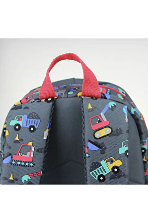 Smiggle inşaat arabaları ekskavatör kepçe anaokulu mini çanta