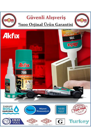 705 Profesyonel Hızlı Yapıştırıcı - Orjinal Ürün - 200ML