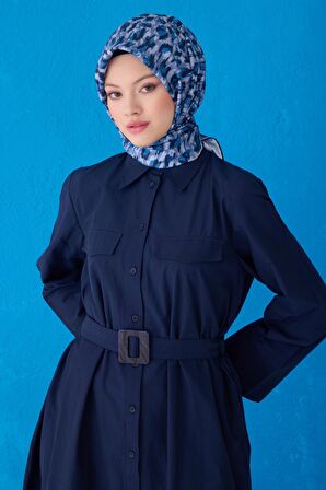 Saf İpek Eşarp 4103D (Twill İpek)