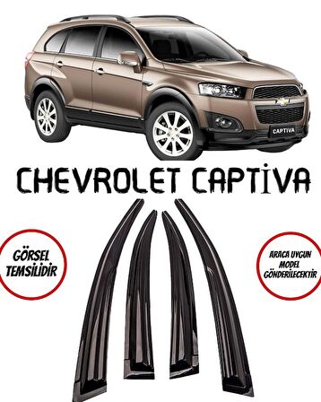Balp Chevrolet Captiva Cam Rüzgarlığı 4lü Takım